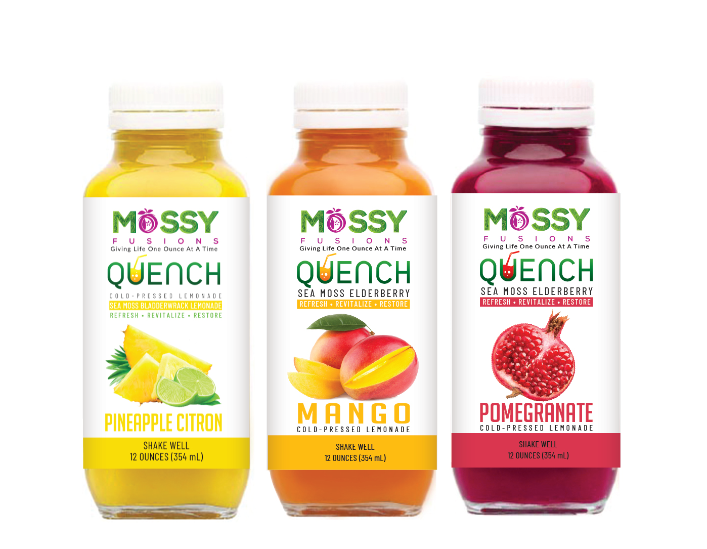 QUENCH SEA MOSS LEMONADE TRIO