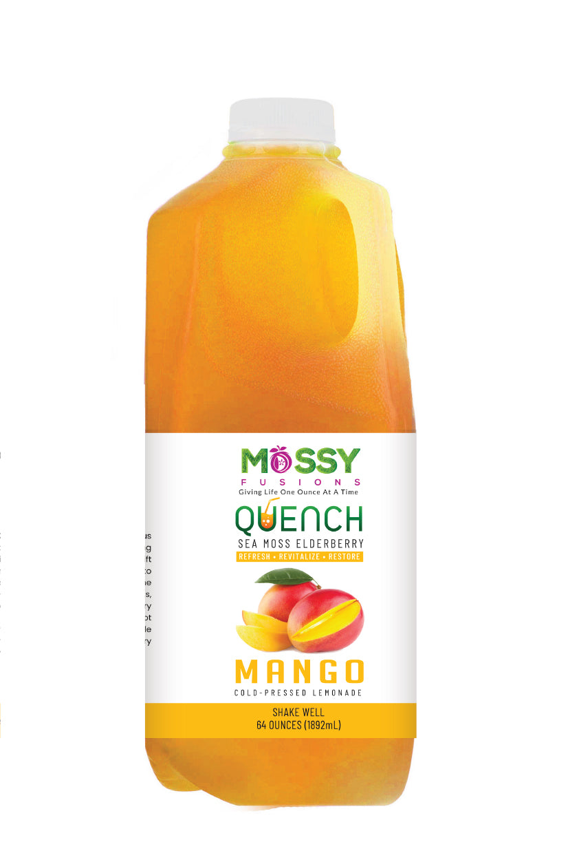 QUENCH SEA MOSS LEMONADE (HALF GALLON)