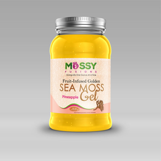 Golden Pineapple Sea Moss Gel