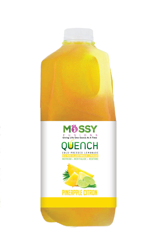 QUENCH SEA MOSS LEMONADE (HALF GALLON)