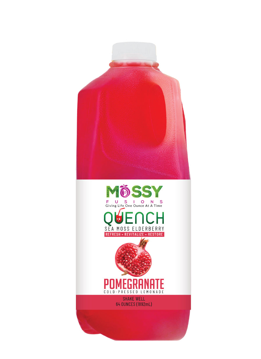QUENCH SEA MOSS LEMONADE (HALF GALLON)