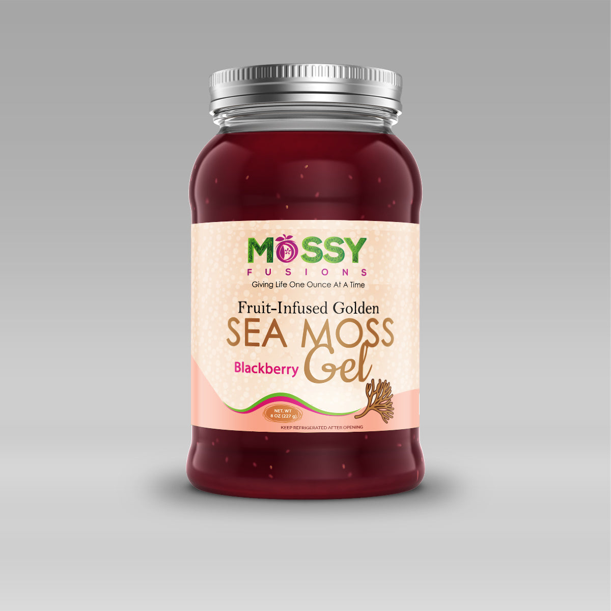 Golden Blackberry Sea Moss Gel