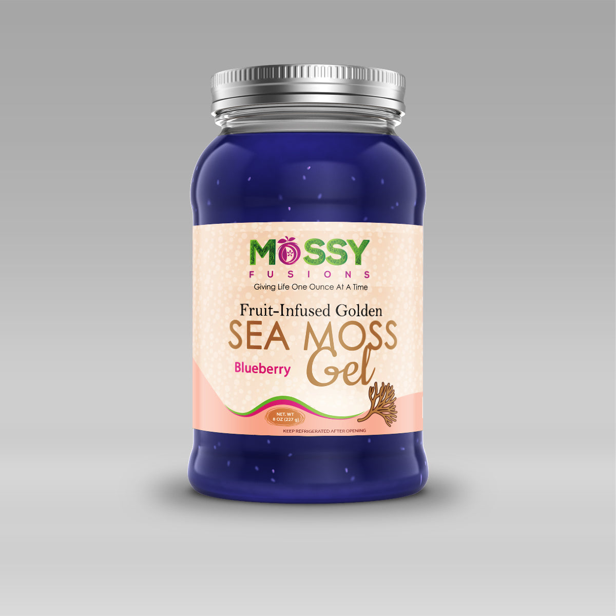Golden Blueberry Sea Moss Gel