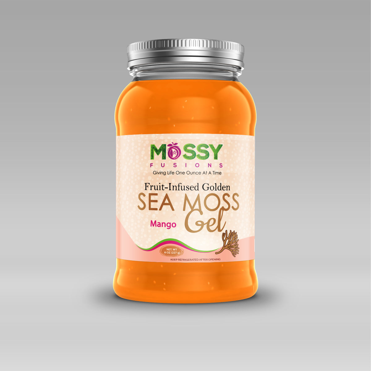 Golden Mango Sea Moss Gel