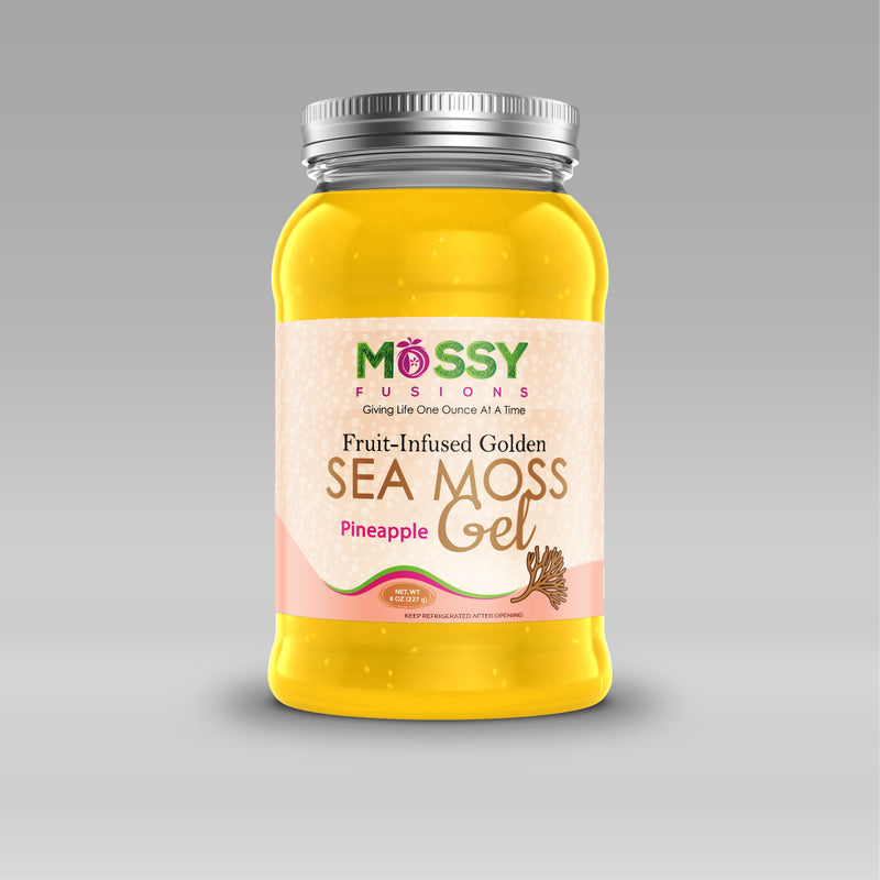 Golden Pineapple Sea Moss Gel